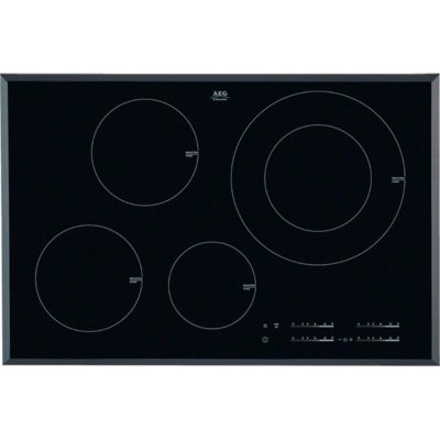 AEG HK854220FB 80cm Induction Hob in Black Glass AEG HK854220FB 80cm Induction Hob in Black Glass